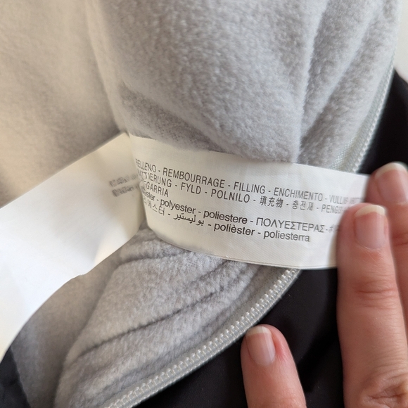 Zara 2T NWOT Snow Pants Suspenders Black Silver Unisex Fleece Lined Zip Elastic - Picture 7 of 8